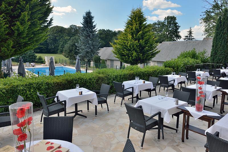Hotel Restaurant Les Coquelicots, The Originals Relais Saint-Pardoux-l'Ortigier Luaran gambar